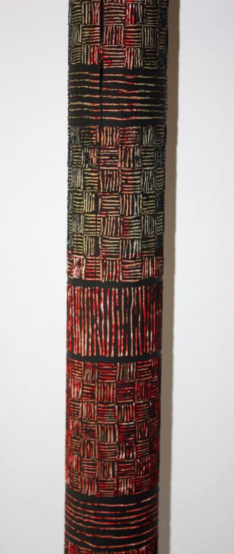 Bâton de traits (détail)