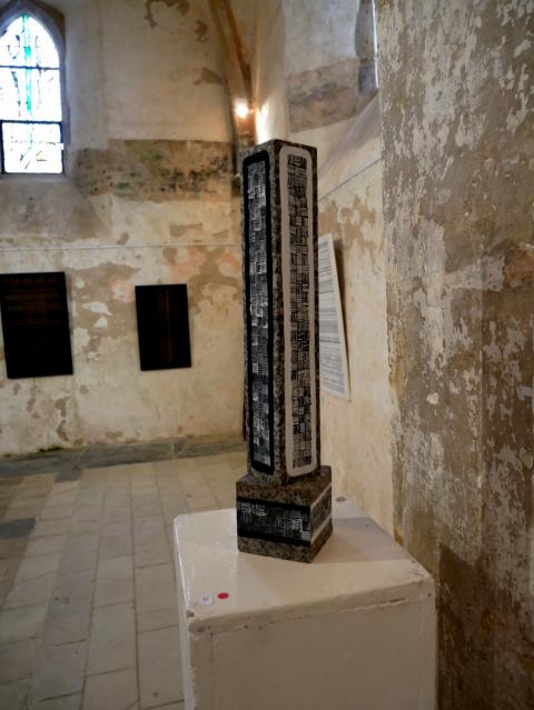 Traits sur petite colonne